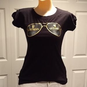 Guinness fitted T-shirt  -- size small